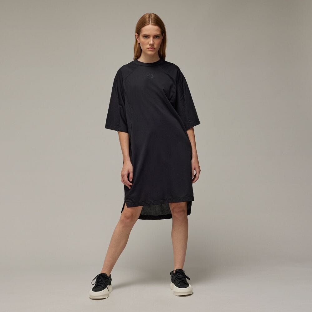 

Платье Adidas Y-3 COTTON TEE DRESS, черный