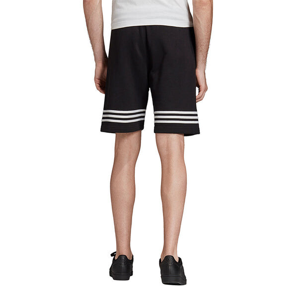 Шорты originals outline short hollow out logo sports shorts black Adidas, черный — фото 4