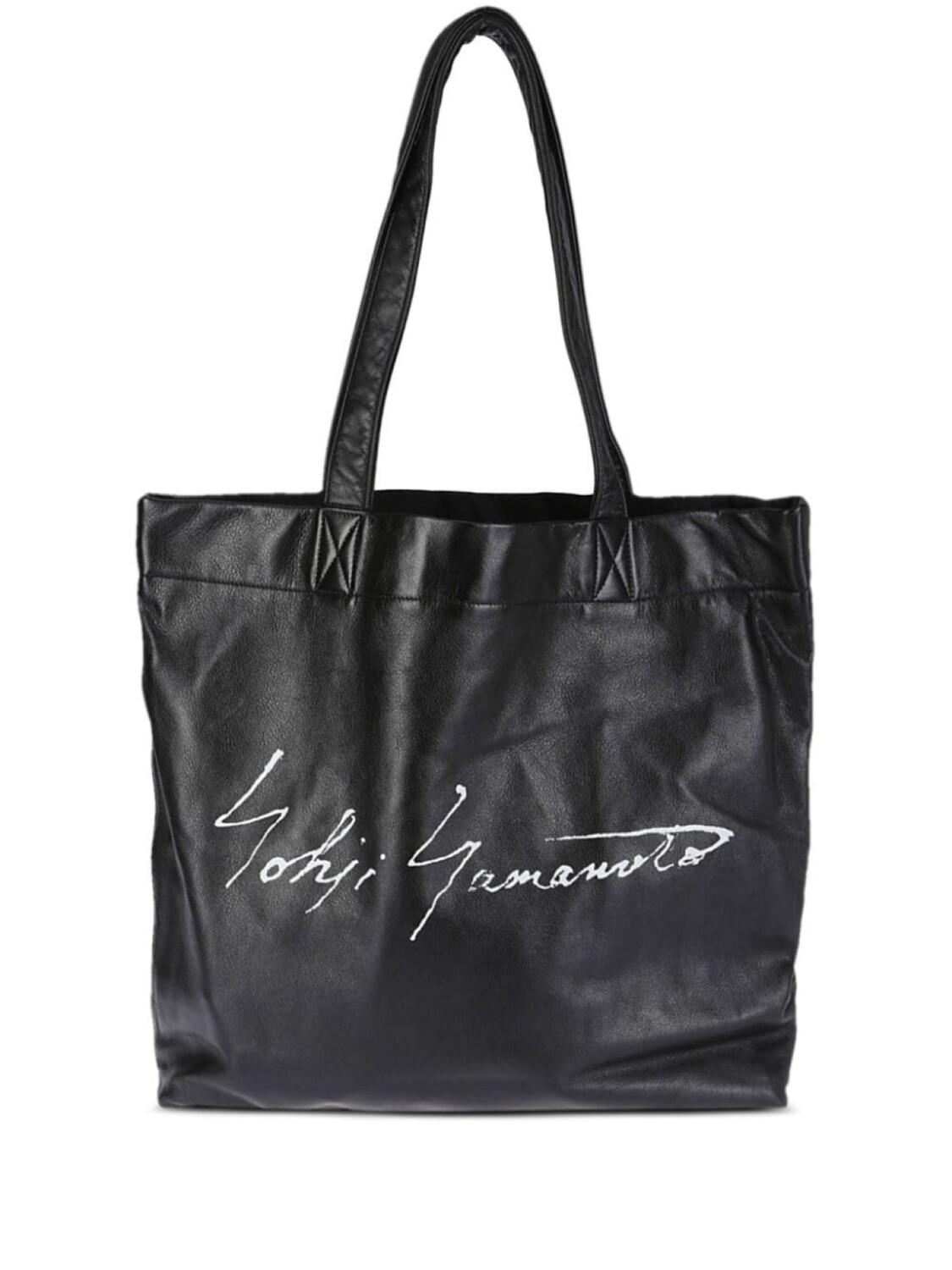 

Большая фирменная сумка-тоут Discord Yohji Yamamoto, черный