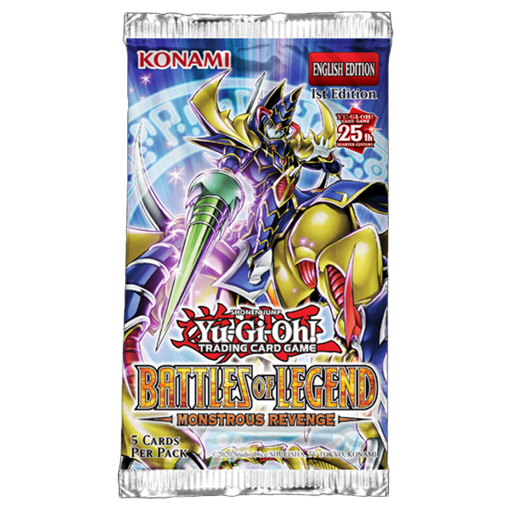 

Карточная игра Konami Yu-Gi-Oh TCG: Battles of Legend: Monstrous Revenge - Booster Pack
