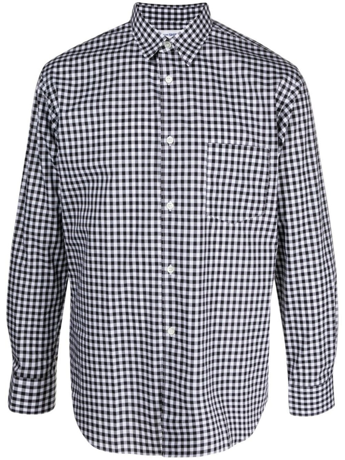 

Comme Des Garçons Shirt рубашка в клетку, черный