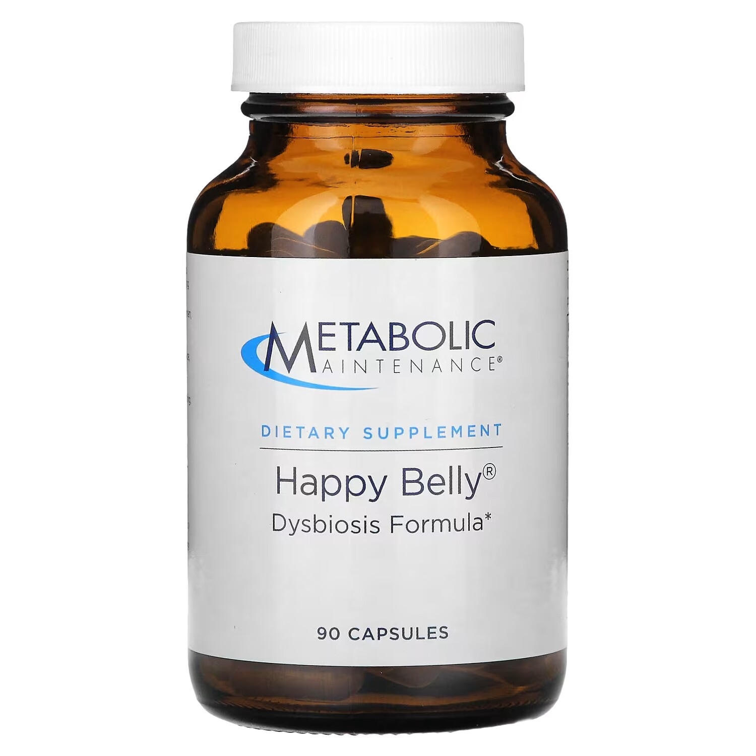 

Формула прибактериозная Metabolic Maintenance Happy Belly, 90 капсул