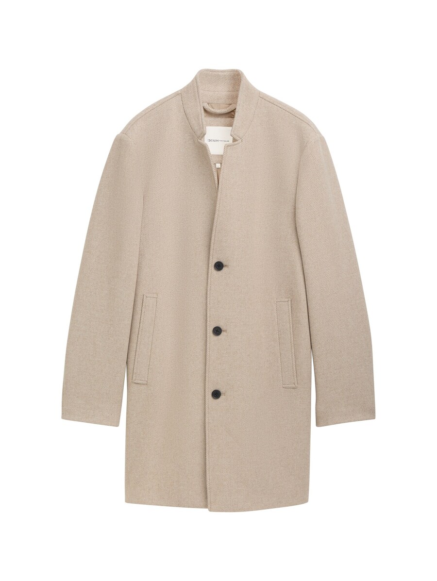 

Пальто межсезонное TOM TAILOR DENIM, цвет Cream/Camel