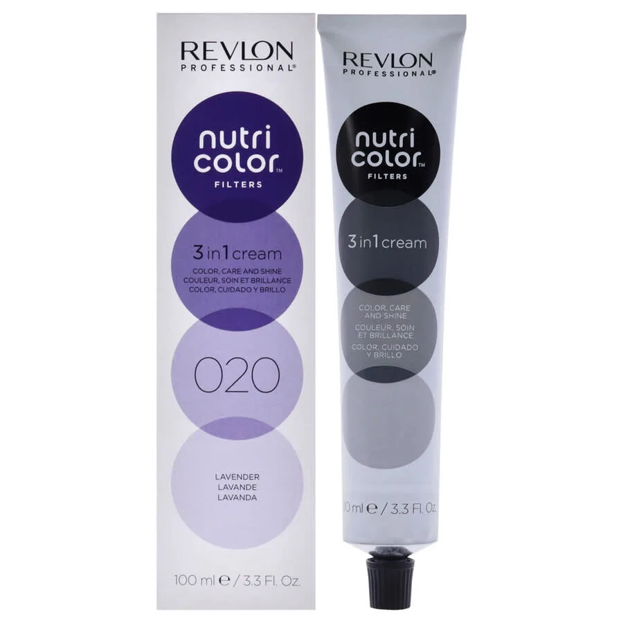 Крем для волос Revlon Unisex Nutri Color 3,3 унции 020 Лаванда Уход за волосами 8007376046931, лавандовый