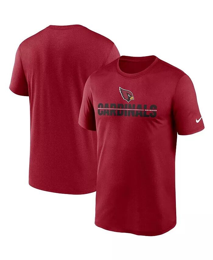 

Мужская футболка Cardinal Arizona Cardinals Legend Microtype Performance Nike