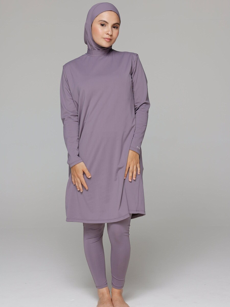 

Купальник с высоким воротом SIYA Swimwear South, лавандовый