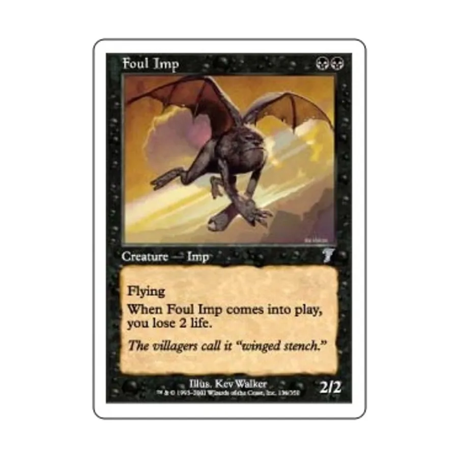 

CCG Грязный бес (U), MTG - 7th Edition