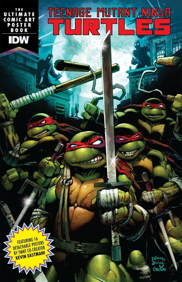 

Teenage Mutant Ninja Turtles Comic Art Poster Book (IDW Publishing)