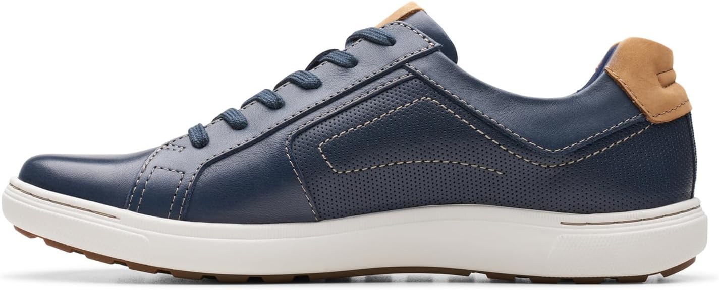 Мужские ботинки Clarks Mapstone на шнуровке, темно-синий — фото 3