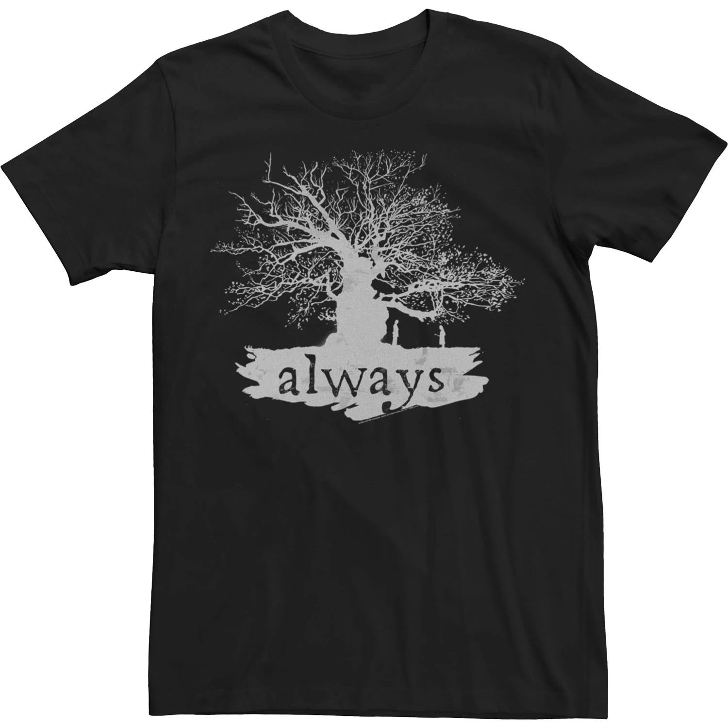 

Мужская футболка Harry Potter Always Tree Silhouette Licensed Character