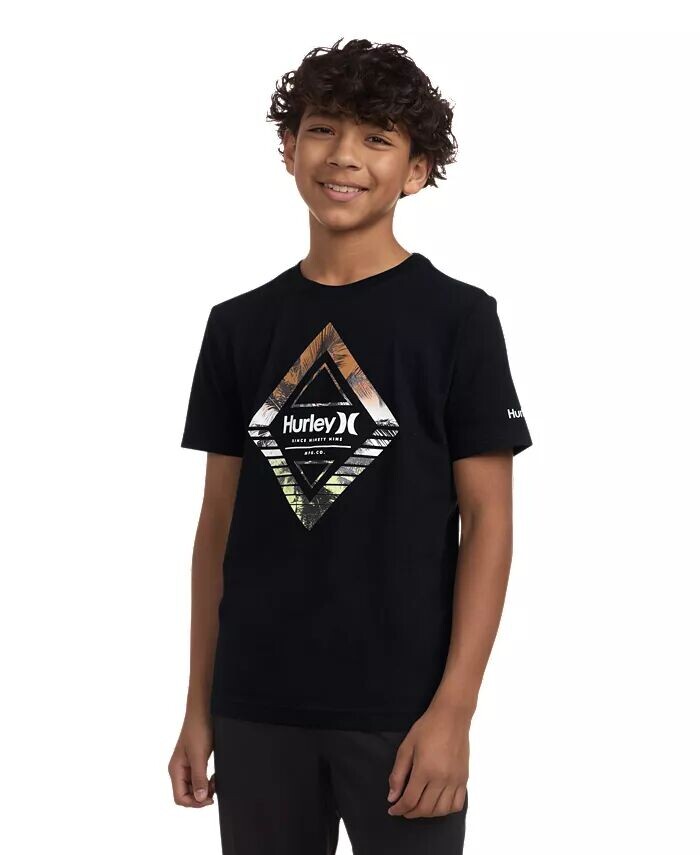 

Футболка Big Boys Diamond Palms Hurley, черный