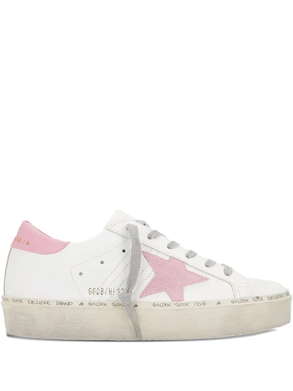 

Кеды Hi Star White/Pink GOLDEN GOOSE, белый
