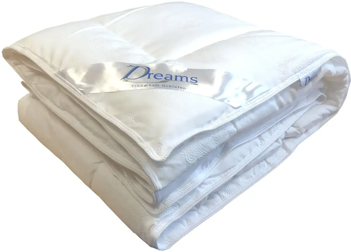 

Пододеяльник Dreams из микрофибры "Орнамент" легкий, (1 шт.), особо мягкий и пушистый, чехол с орнаментальным тиснением 135х200 см, белый