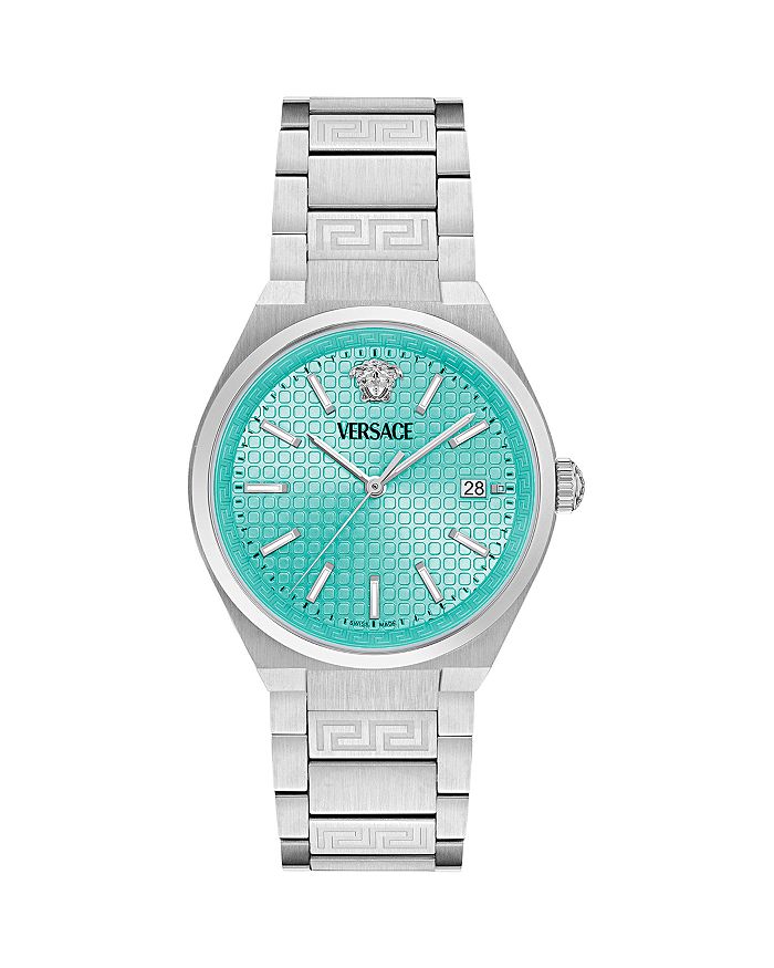 

V-Auria Watch, 39 мм Versace, серебряный