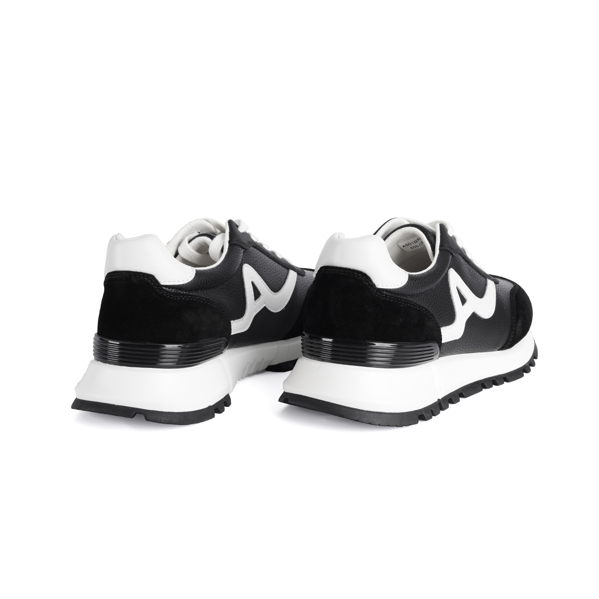 AQUASCUTUM Мужские повседневные кроссовки Low Top сине-черные, цвет Blue Black — фото 3