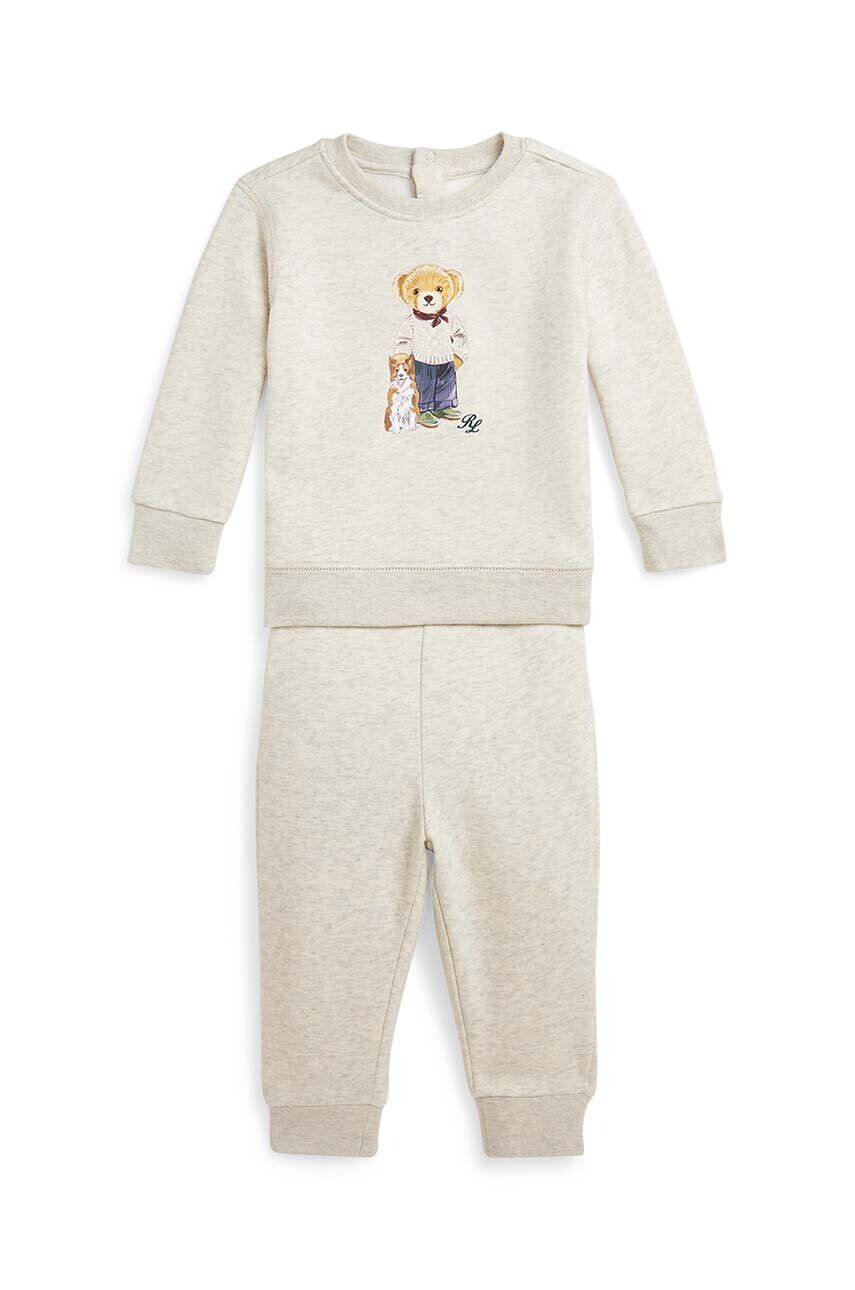

Детский спортивный костюм Polo Ralph Lauren, бежевый