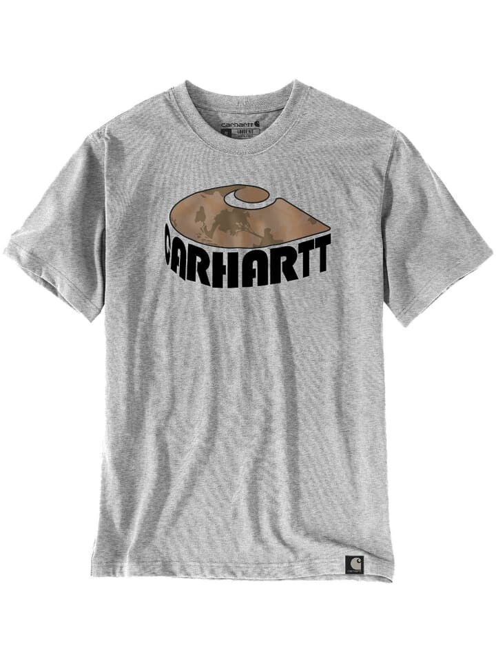 

Футболка CARHARTT, светло-серый