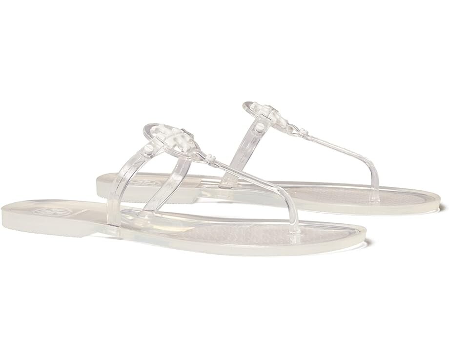 Сандалии Tory Burch Mini Miller Jelly Thong, цвет Clear