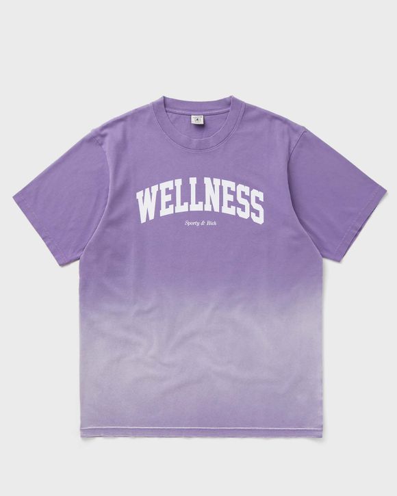 

Футболка Sporty & Rich Wellness Ivy T-Shirt Dip Dye, цвет dip dye purple