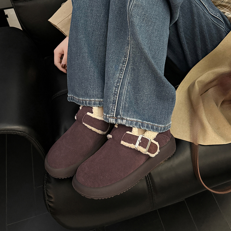 Yeezyy Reezy Женские повседневные туфли-лодочки кофейного цвета, цвет Coffee — фото 2