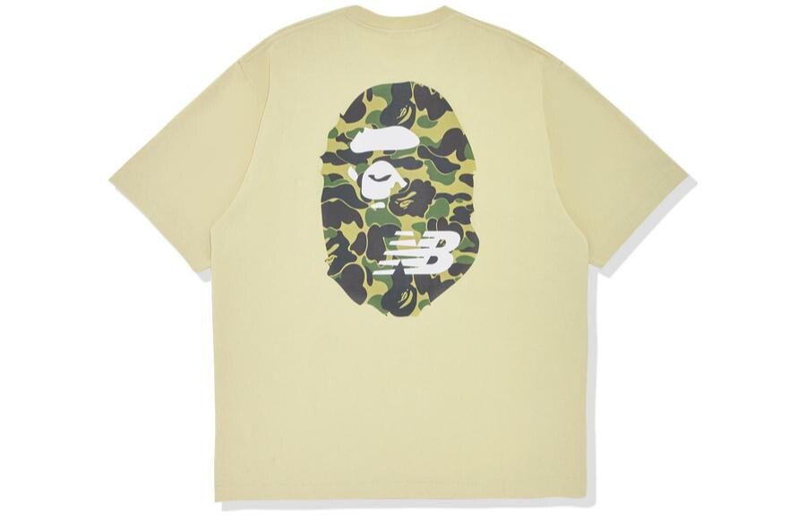 

A BATHING APE Мужская футболка, Желтый