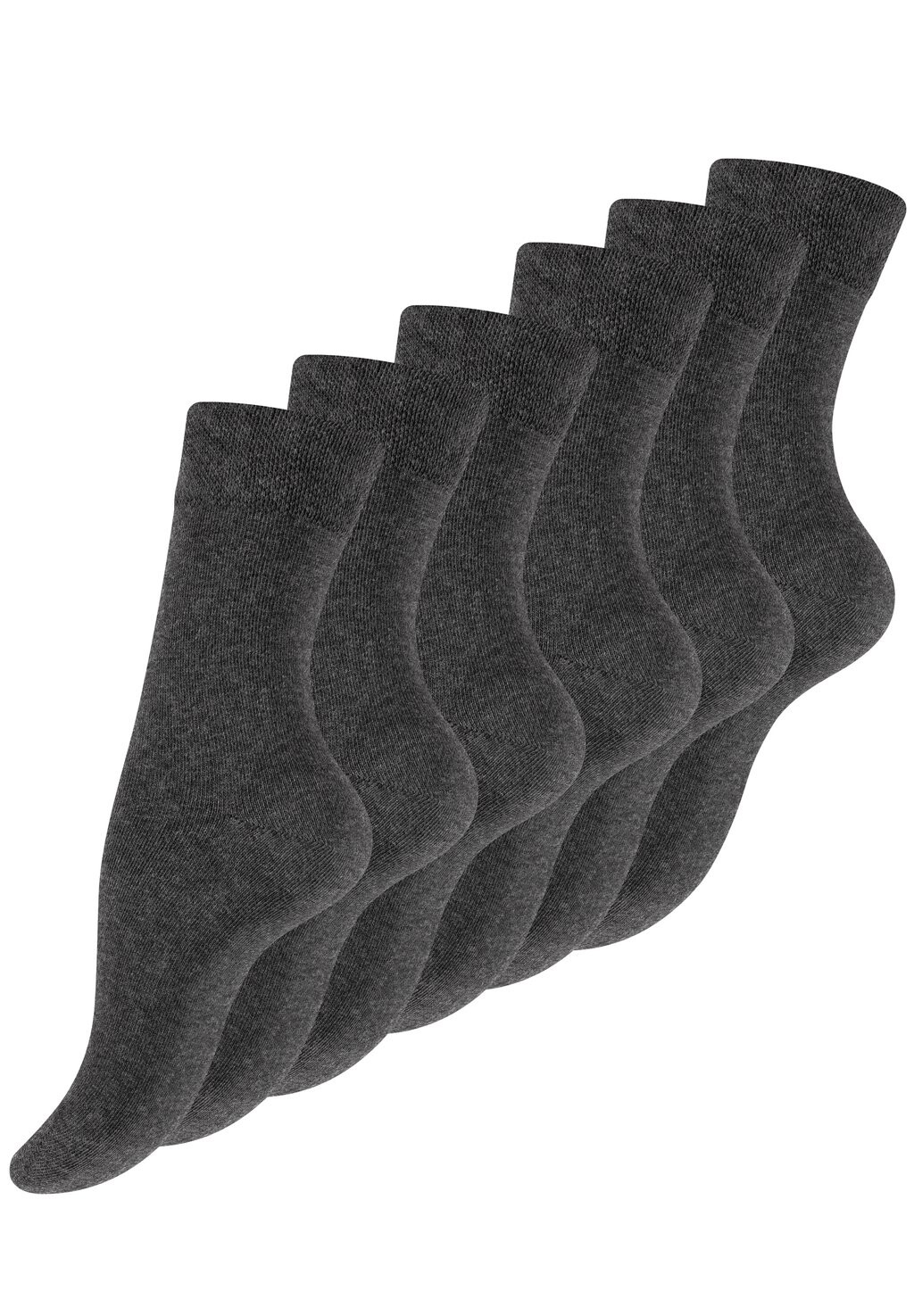 

Носки 6 PAAR OHNE GUMMIBUND Cotton Prime, цвет anthrazit