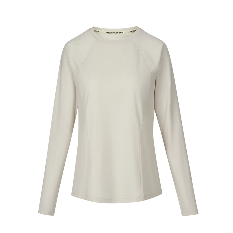 

Женская футболка с длинным рукавом для тренировок Коллекция Knitwear Women's DESCENTE, BE-BEIGE