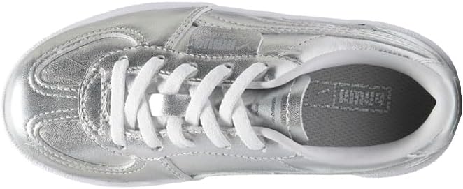 Детские кроссовки Puma Palermo Chrome (унисекс), Puma Silver-feather Gray — фото 4