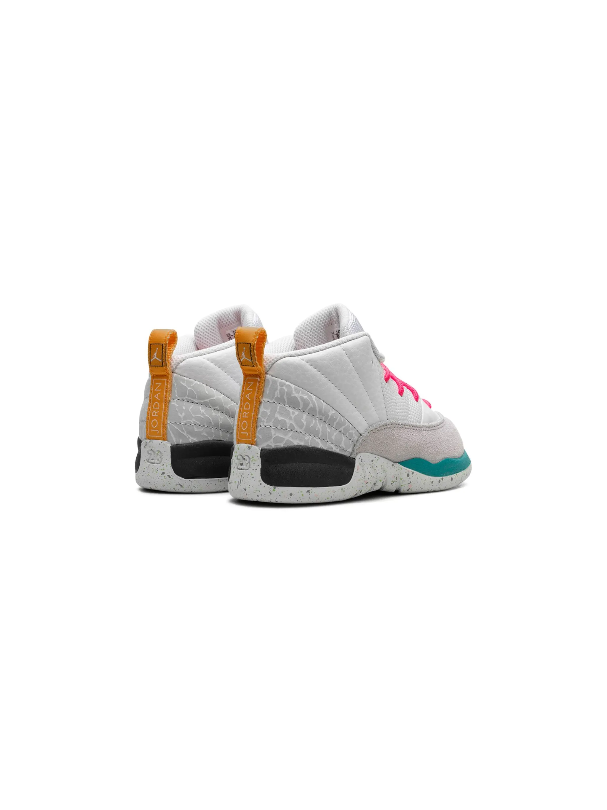 Кроссовки Air Jordan 12 Vapor Jordan Kids, белый — фото 3