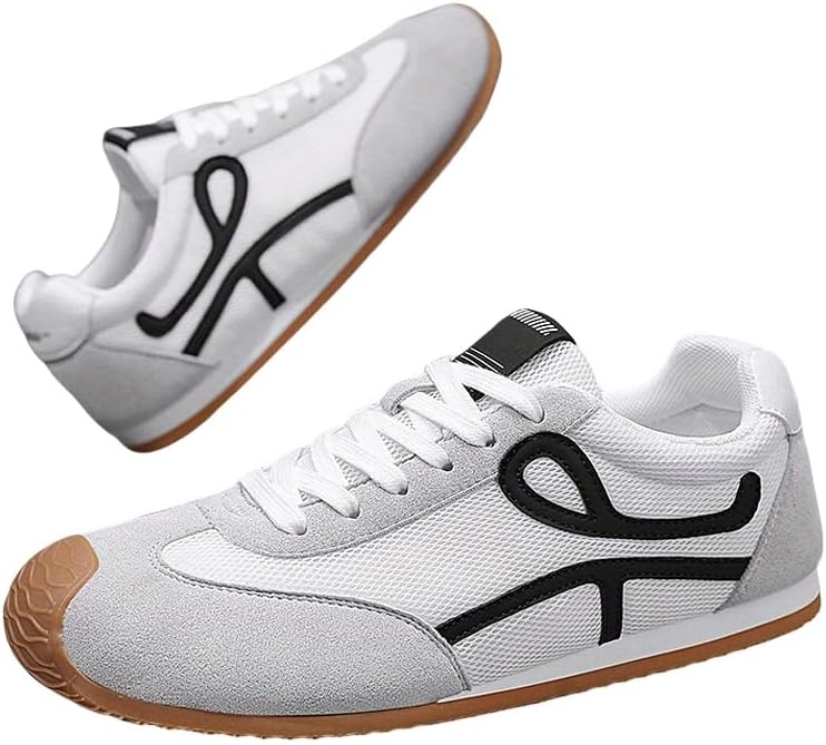 

Мужские кроссовки большого размера низкие с узорчатым дизайном, с удобной подкладкой, модная мужская обувь Clolinde, белый/черный