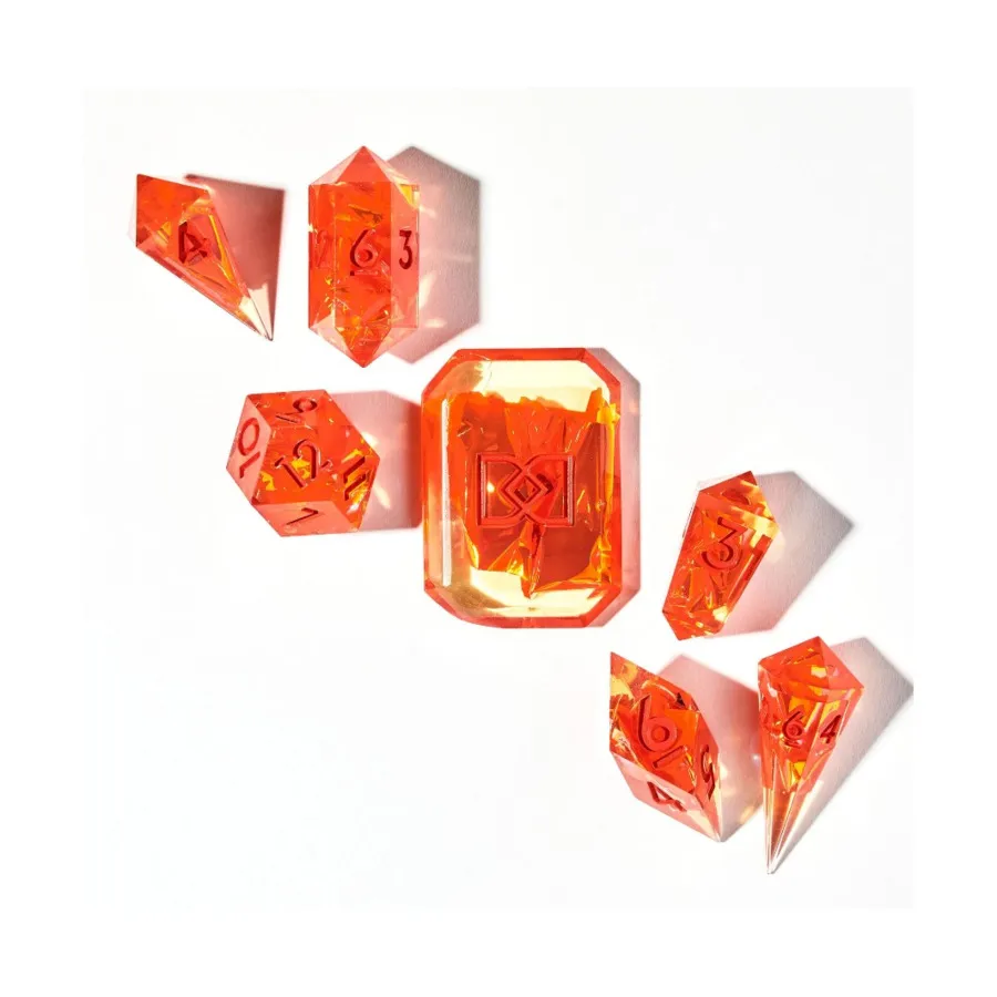 

Набор кубиков для горячих закусок Flamin' (7), Jewel Shape Dice Sets