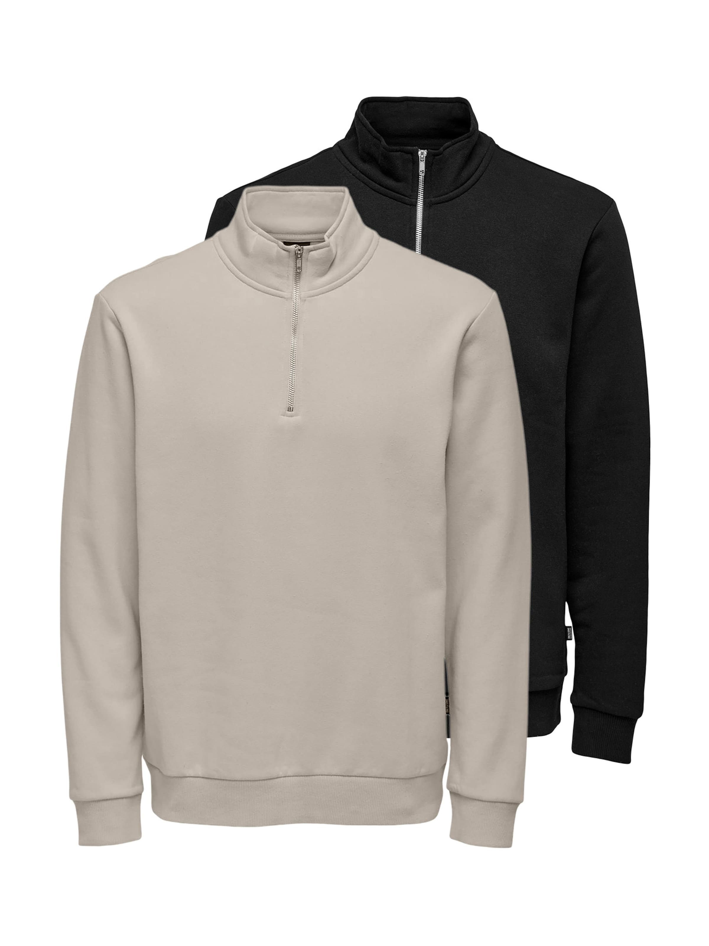 

Only & Sons Свитшот 'Ceres' в крапчатом бежевом цвете