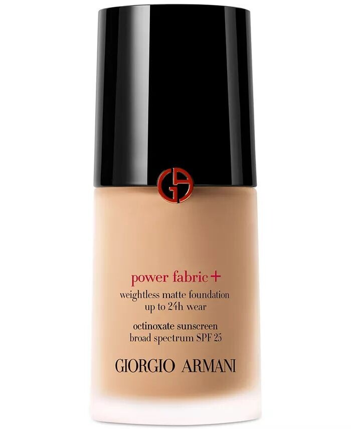 

Power Fabric + жидкая основа с SPF 25 Giorgio Armani, цвет 6.5 (MEDIUM TO TAN WITH A PEACH UNDERTONE)