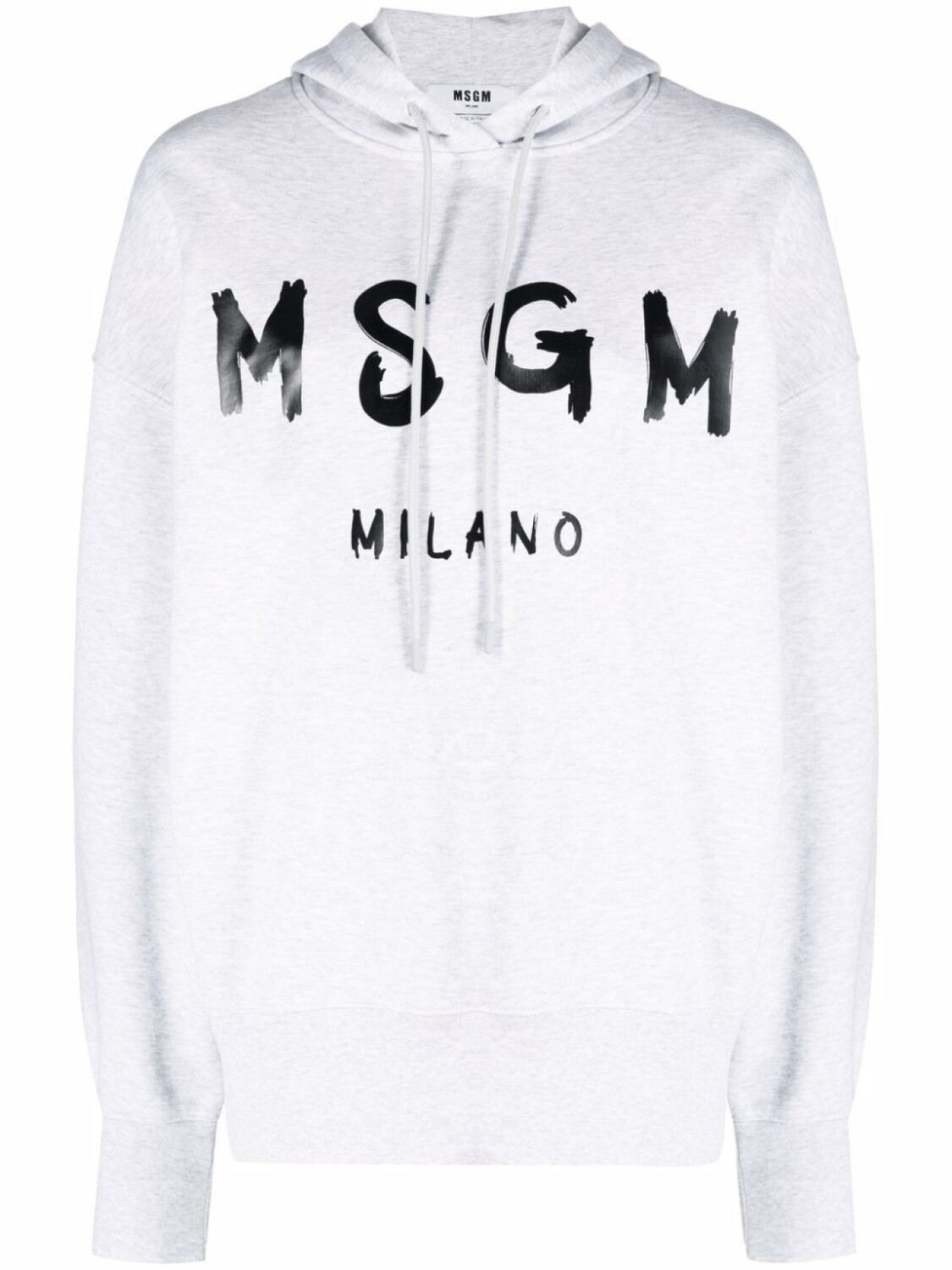 

MSGM худи с логотипом, серый