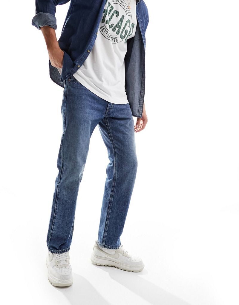 

Свободные синие джинсы прямого кроя Levi's 555 '96