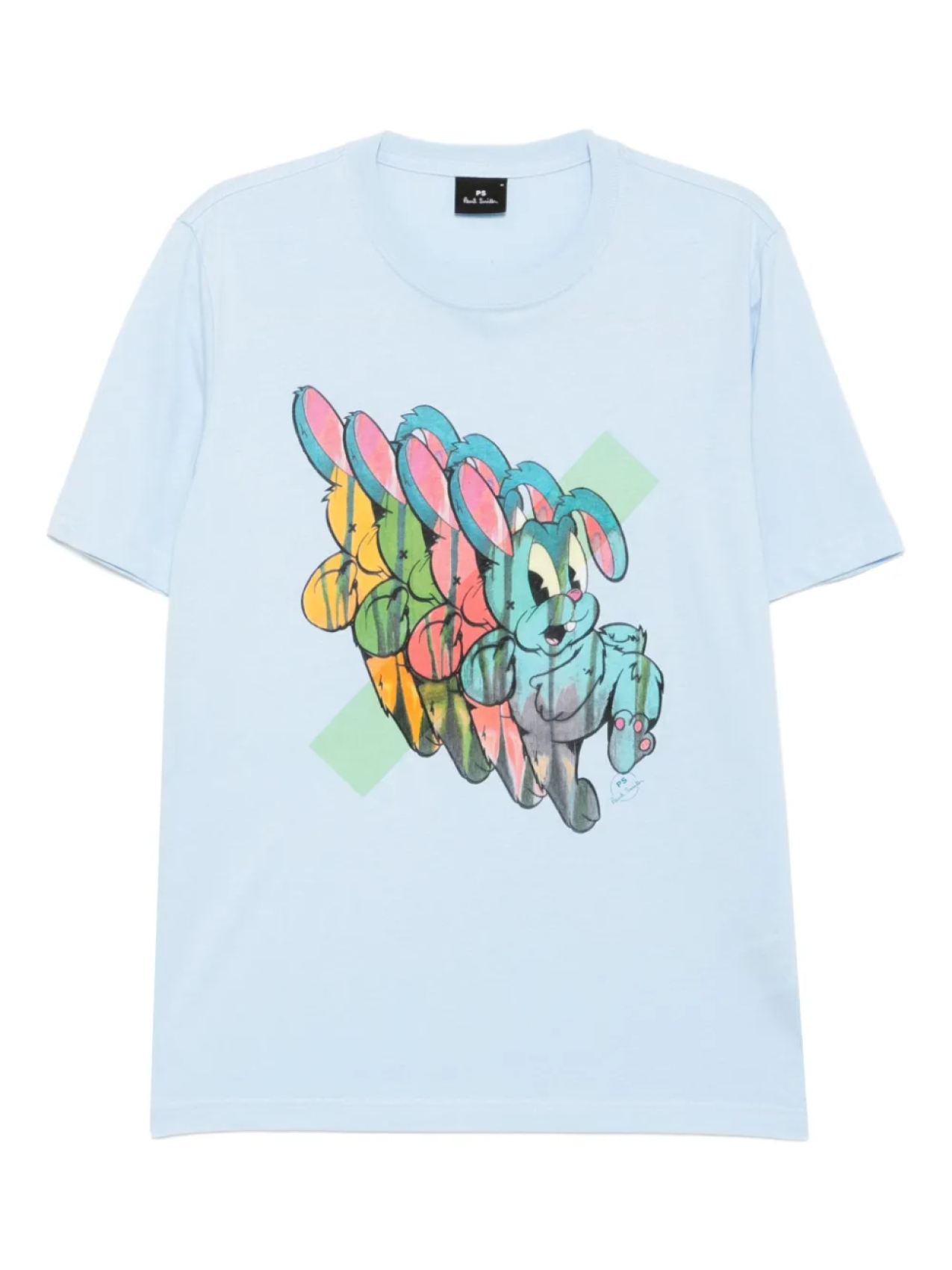 

PS Paul Smith футболка с принтом Bunny Repeat, синий