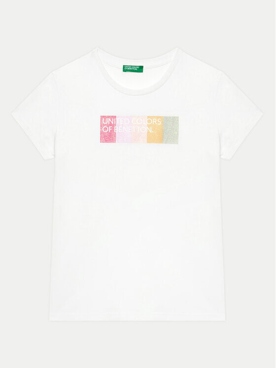 

Футболка стандартного кроя United Colors Of Benetton, белый