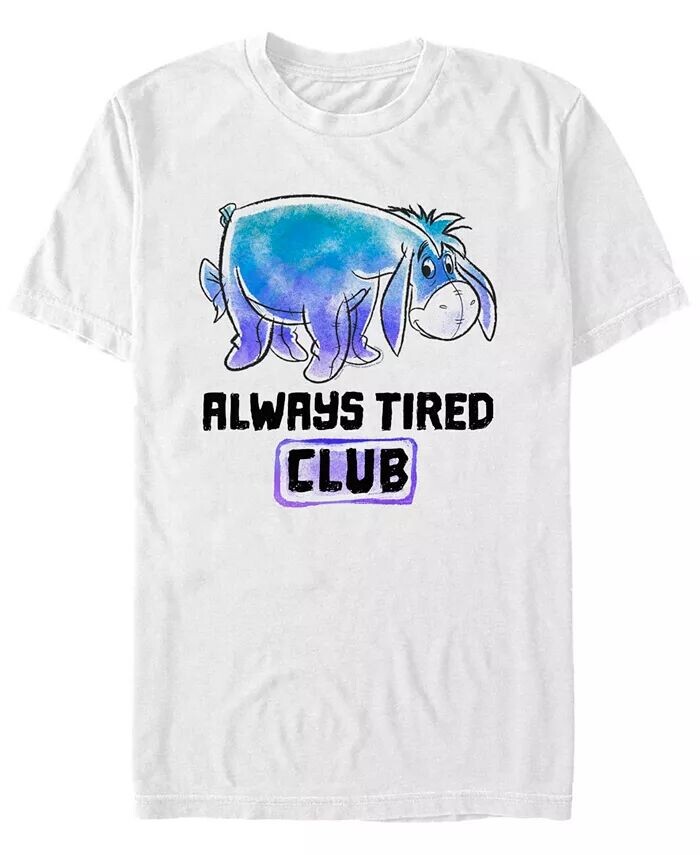 

Футболка мужская с коротким рукавом Eeyore Tired Club Fifth Sun, белый