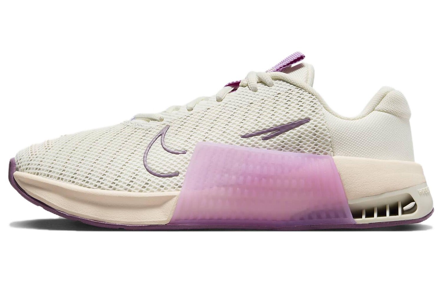 

Женские тренировочные кроссовки Nike Metcon 9, цвет sail color/guava ice color/rush purple/white
