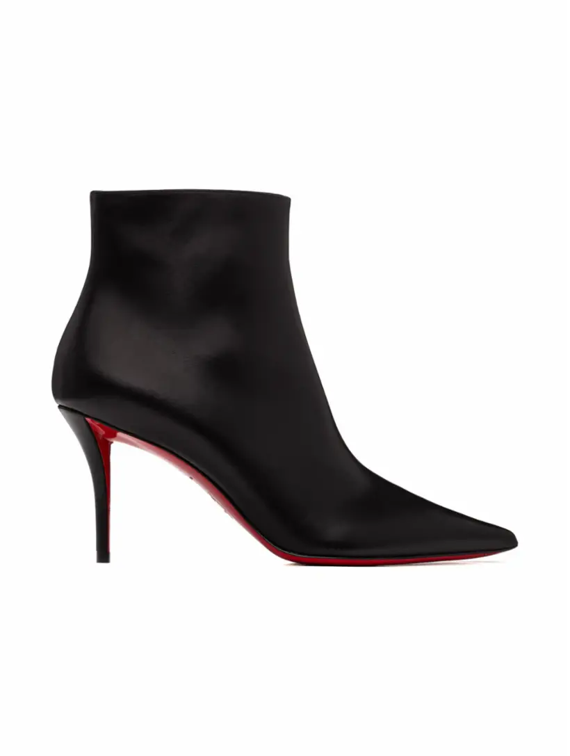 

Кожаные ботильоны Apostropha Christian Louboutin, черный