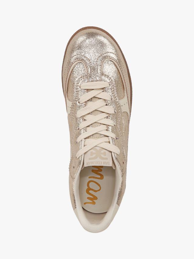Кроссовки на шнуровке из смесовой кожи kallen Sam Edelman, цвет Cyprus Gold — фото 3