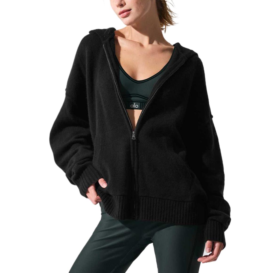 

Новая классика свитшот Women's Alo Yoga, черный