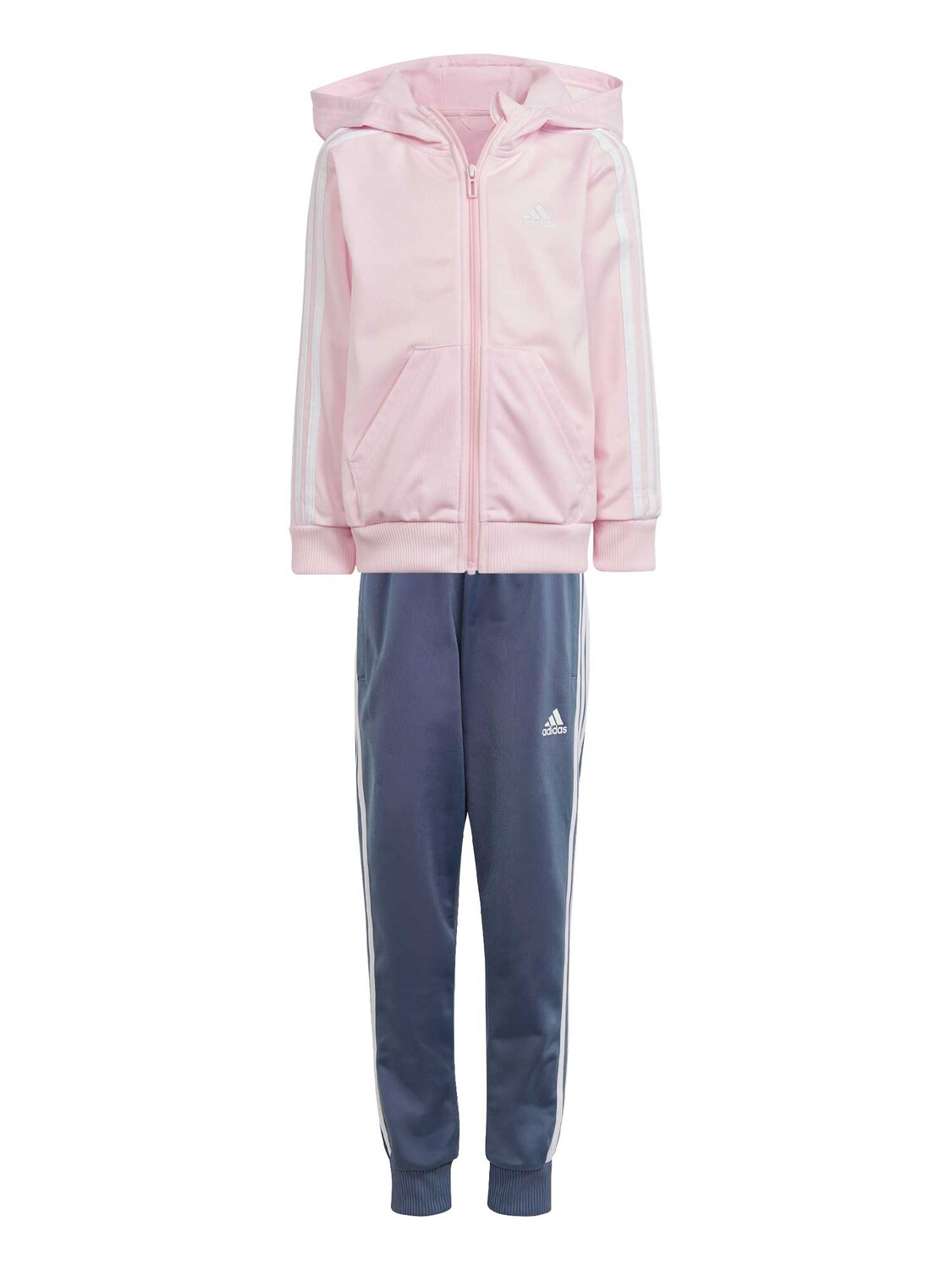 

Спортивный костюм Adidas Sportswear Essentials 3-Stripes Shiny Tracksuit, розовый
