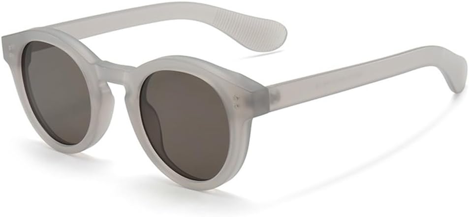 

Круглые солнцезащитные очки конфетных цветов с плавным переходом цвета для женщин и мужчин, с защитой от УФ-излучения UV400, для занятий спортом на открытом воздухе, бега и езды на велосипеде UYPTK, Gray Black