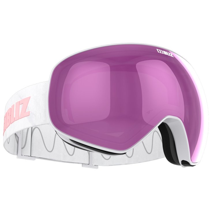 

Горнолыжные очки Floz матовые белые коричневые розовые мульти Bliz