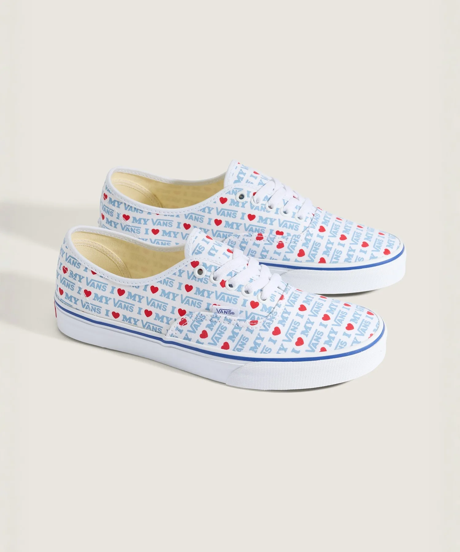 Кроссовки VANS Authentic I Love My Vans белые — фото 2