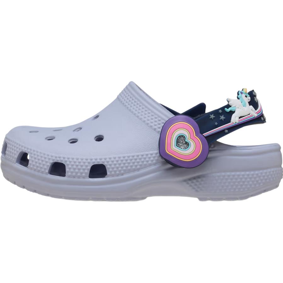 

Низкие детские ботинки infant and toddler Crocs, серый