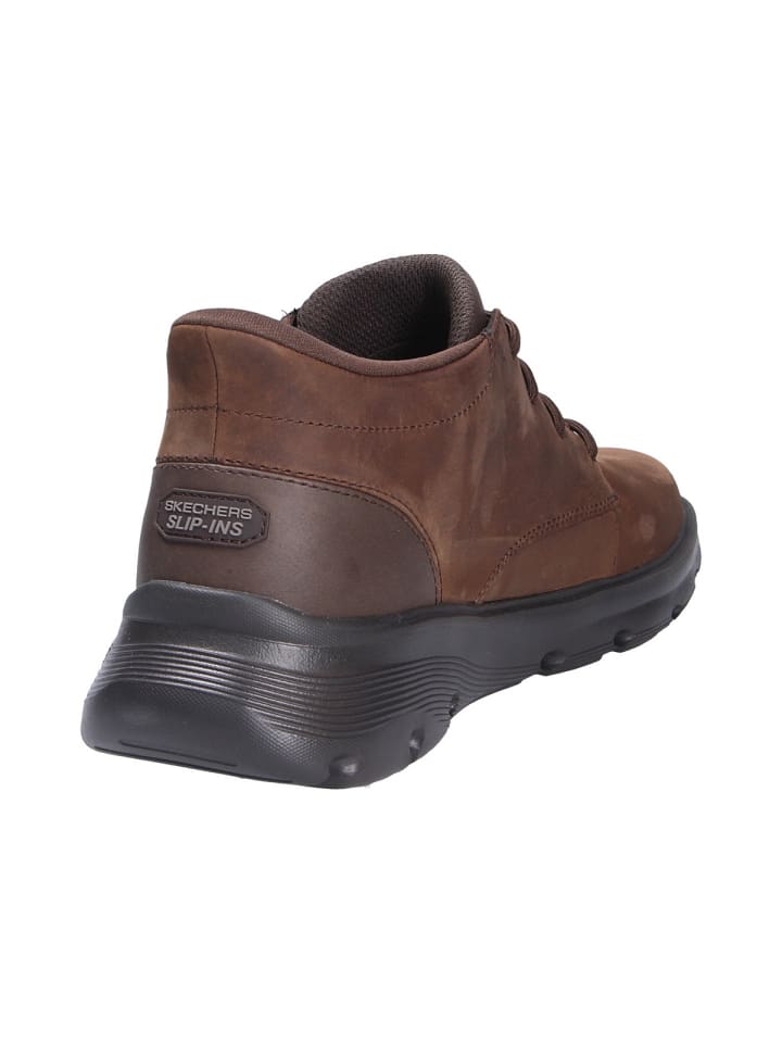 Skechers Кроссовки коричневого цвета — фото 4