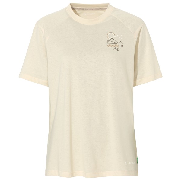 

Женская повседневная рубашка для велосипедиста - футболка Vaude, Ecru