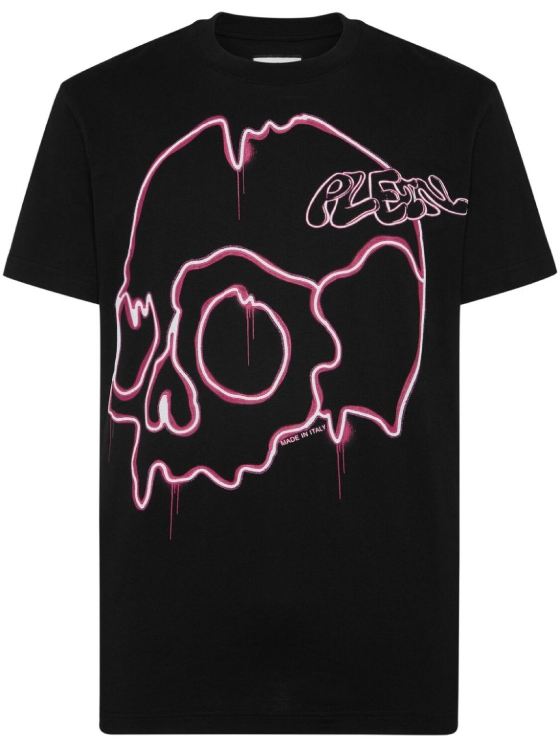 

Philipp Plein футболка с принтом Dripping Skull, черный